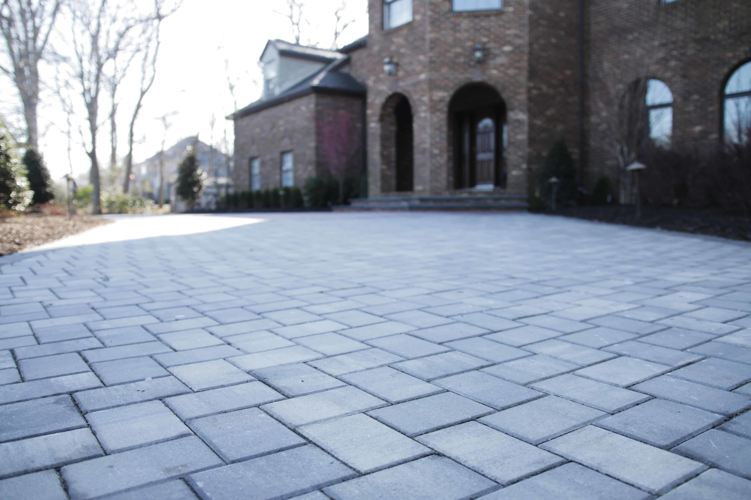 Front Entrance Chilton Herringbone | Carrillo & Co Landscape Construction